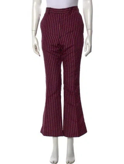 Pre-owned Prada Vintage Pants In Red