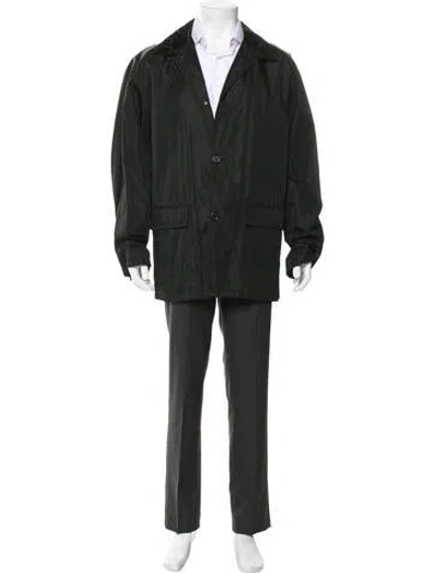 Pre-owned Prada Vintage Parka In Black