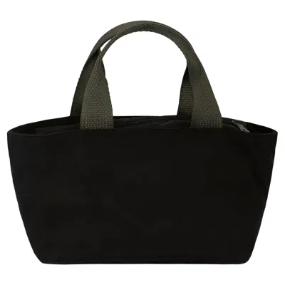 Pre-owned Prada Vintage  2000's Black Nylon Mini Tote Bag