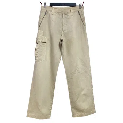 Pre-owned Prada Vintage  Cargo Pants In Light Brown