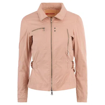 Pre-owned Prada Vintage  Pink 2000's Sport Technical Jacket