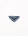 Prada Vintage Saffiano Triangle Brooch