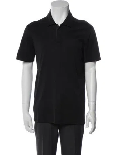 Pre-owned Prada Vintage Short Sleeve Shirt In Black