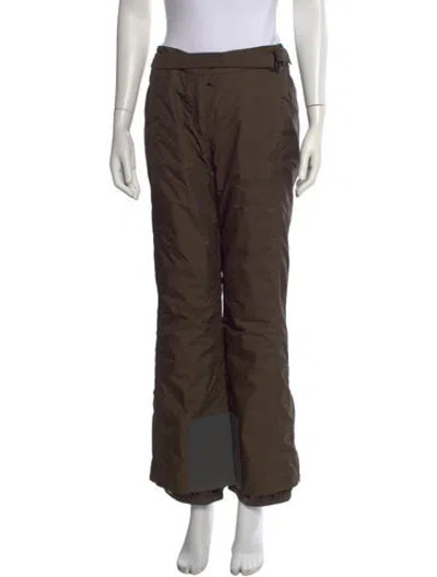 Pre-owned Prada Vintage Ski Pants In Brown