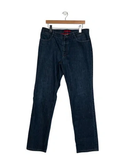 Pre-owned Prada Vintage Skinny Jeans In Blue