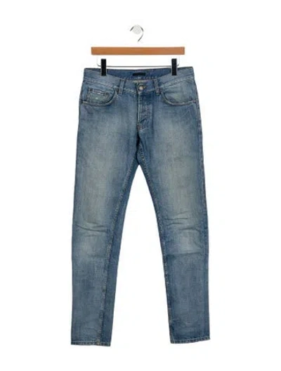 Pre-owned Prada Vintage Skinny Jeans In Blue