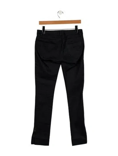 Pre-owned Prada Vintage Skinny Leg Jeans In Black