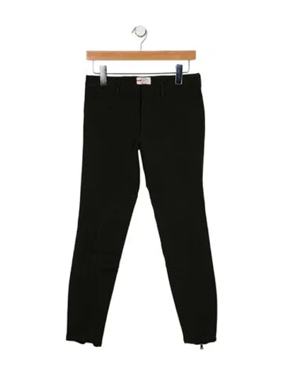 Pre-owned Prada Vintage Skinny Leg Jeans In Green