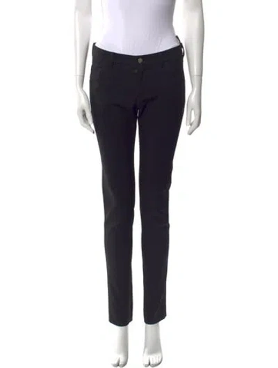 Pre-owned Prada Vintage Skinny Leg Pants In Black