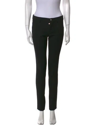 Pre-owned Prada Vintage Skinny Leg Pants In Black