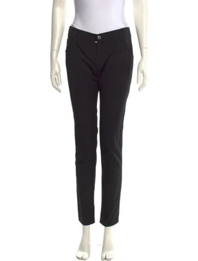 Pre-owned Prada Vintage Skinny Leg Pants In Black