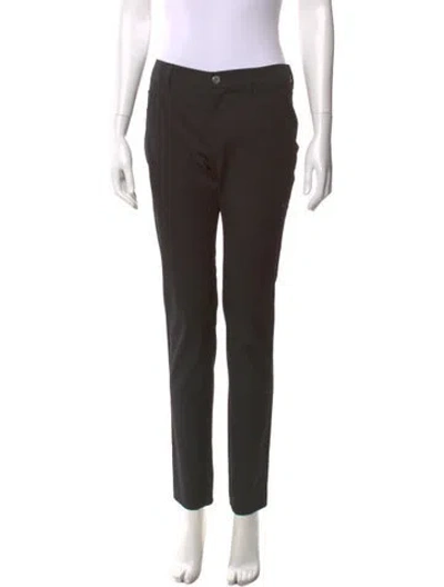 Pre-owned Prada Vintage Skinny Leg Pants In Black