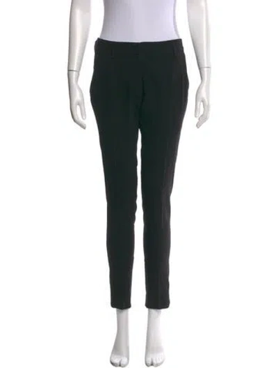 Pre-owned Prada Vintage Skinny Leg Pants In Black