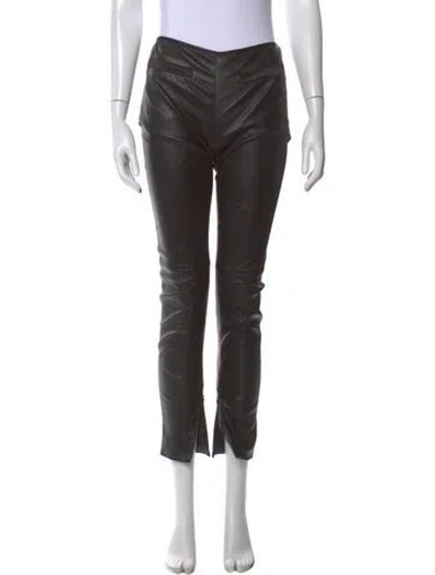 Pre-owned Prada Vintage Skinny Leg Pants In Black