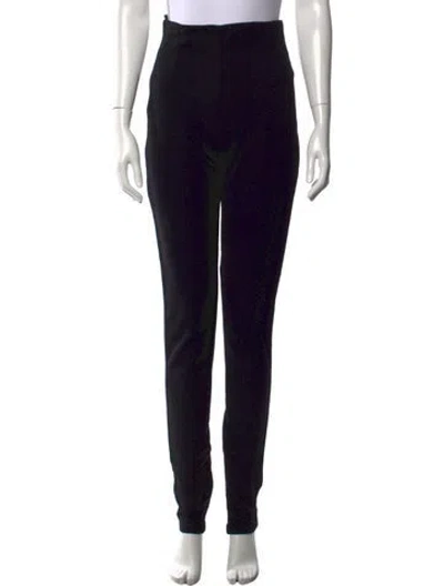 Pre-owned Prada Vintage Skinny Leg Pants In Black