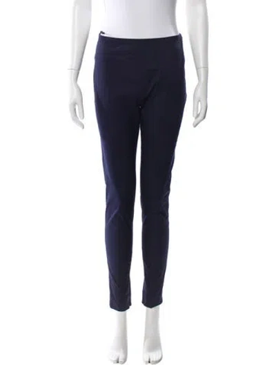 Pre-owned Prada Vintage Skinny Leg Pants In Blue