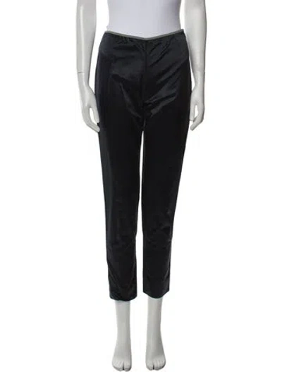 Pre-owned Prada Vintage Skinny Leg Pants In Blue