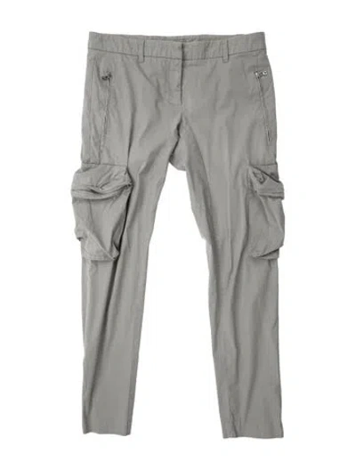 Pre-owned Prada Vintage Skinny Leg Pants In Gray