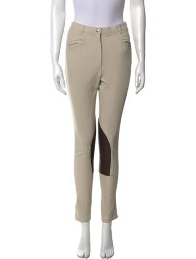 Pre-owned Prada Vintage Skinny Leg Pants In Neutral