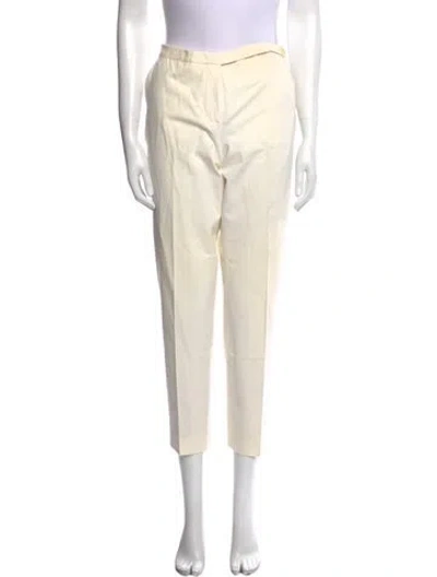 Pre-owned Prada Vintage Skinny Leg Pants In Neutral