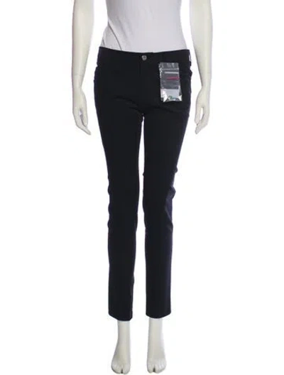 Pre-owned Prada Vintage Skinny Leg Pants W/ Tags In Blue