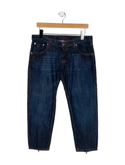 Pre-owned Prada Vintage Straight Leg Jeans In Blue
