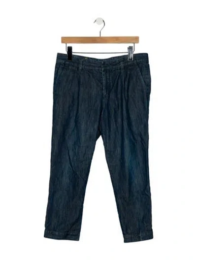 Pre-owned Prada Vintage Straight Leg Jeans In Blue