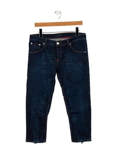 Pre-owned Prada Vintage Straight Leg Jeans In Blue