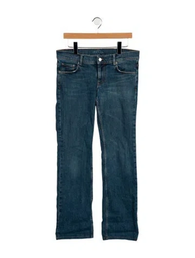 Pre-owned Prada Vintage Straight Leg Jeans In Blue
