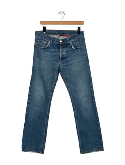 Pre-owned Prada Vintage Straight Leg Jeans In Blue