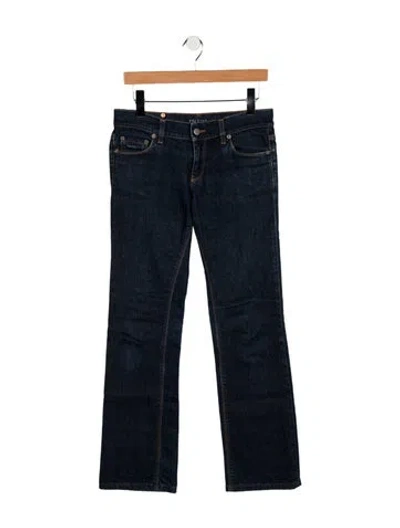 Pre-owned Prada Vintage Straight Leg Jeans In Blue