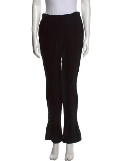 Pre-owned Prada Vintage Straight Leg Pants In Black