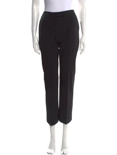 Pre-owned Prada Vintage Straight Leg Pants In Black