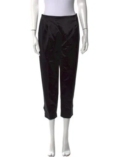 Pre-owned Prada Vintage Straight Leg Pants In Black