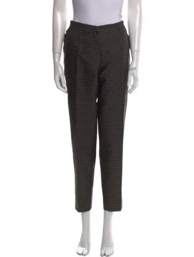 Pre-owned Prada Vintage Straight Leg Pants In Black