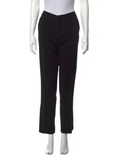 Pre-owned Prada Vintage Straight Leg Pants In Black