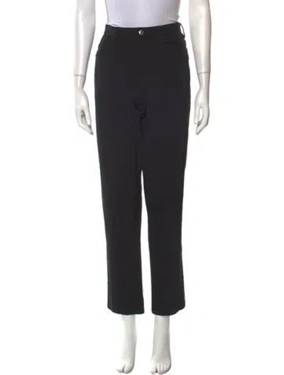 Pre-owned Prada Vintage Straight Leg Pants In Black