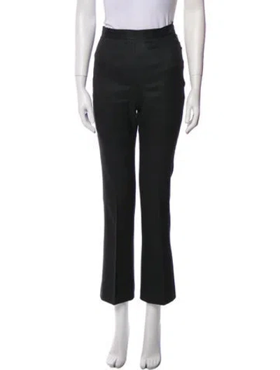 Pre-owned Prada Vintage Straight Leg Pants In Black