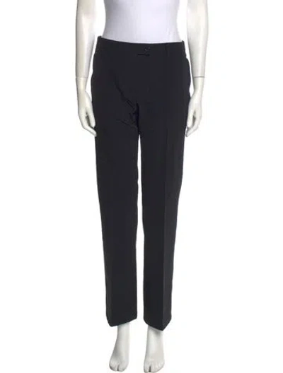 Pre-owned Prada Vintage Straight Leg Pants In Black