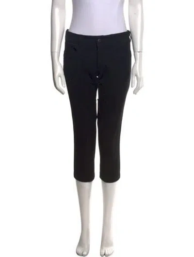 Pre-owned Prada Vintage Straight Leg Pants In Black