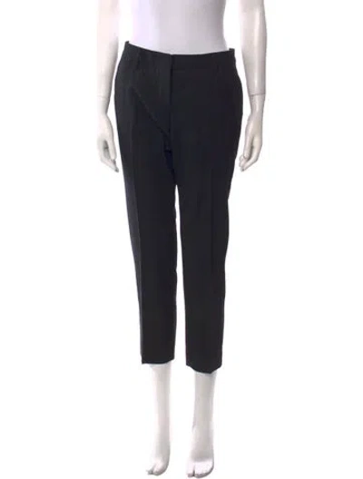 Pre-owned Prada Vintage Straight Leg Pants In Black