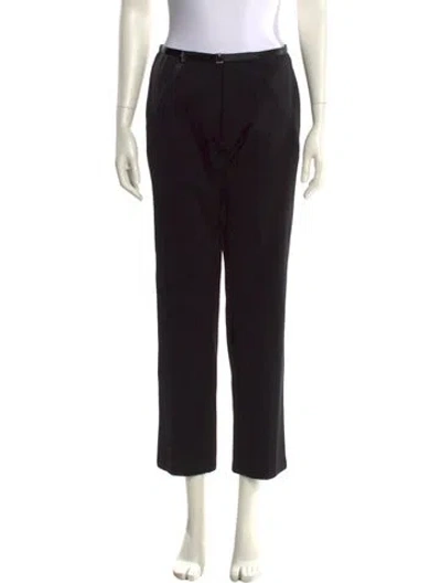 Pre-owned Prada Vintage Straight Leg Pants In Black