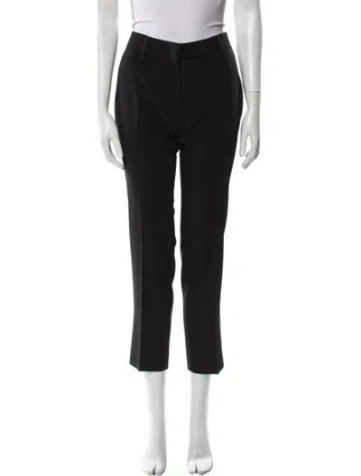 Pre-owned Prada Vintage Straight Leg Pants In Black