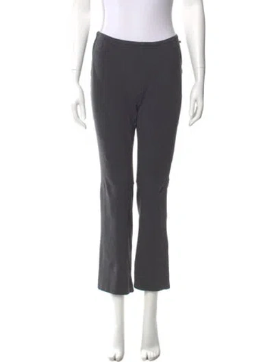Pre-owned Prada Vintage Straight Leg Pants In Black
