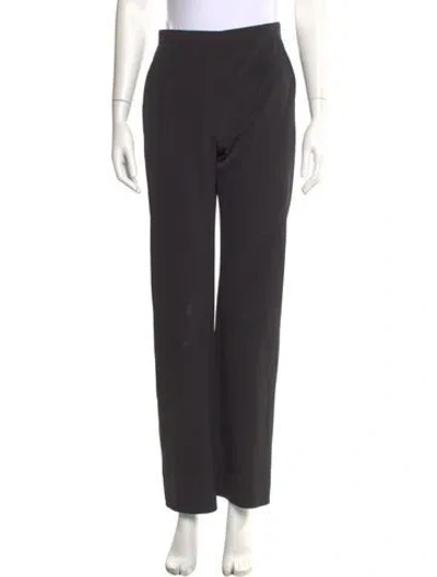 Pre-owned Prada Vintage Straight Leg Pants In Black