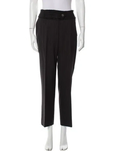Pre-owned Prada Vintage Straight Leg Pants In Black