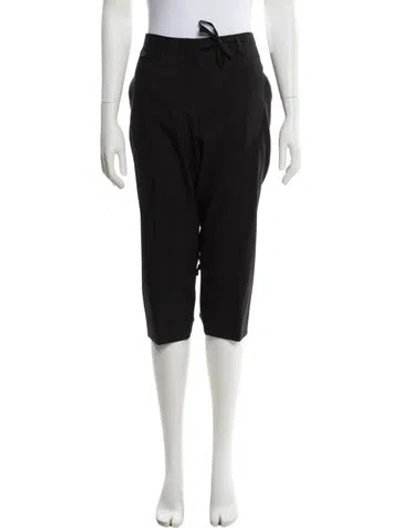 Pre-owned Prada Vintage Straight Leg Pants In Black