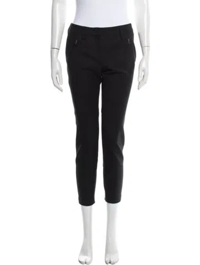 Pre-owned Prada Vintage Straight Leg Pants In Black