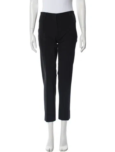 Pre-owned Prada Vintage Straight Leg Pants In Black