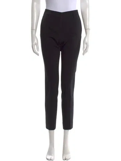 Pre-owned Prada Vintage Straight Leg Pants In Black